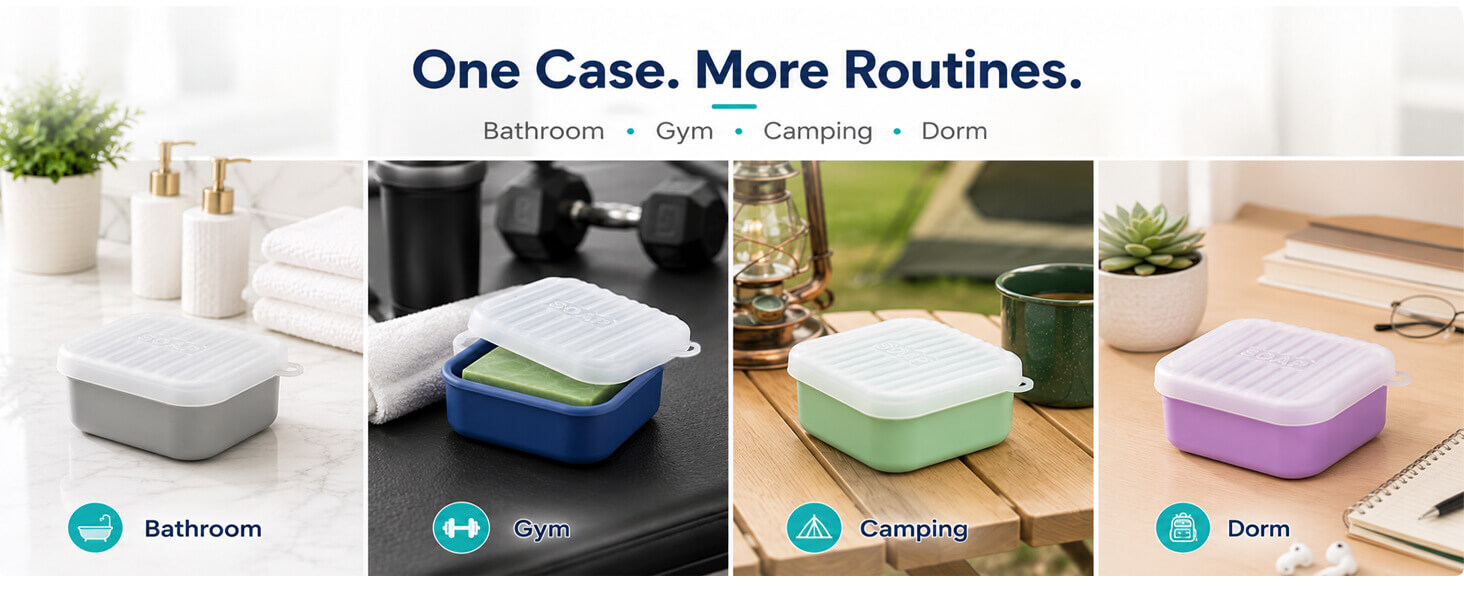 square travel soap case