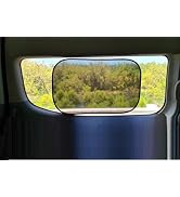 Any Glass Use works as a sun shield on car side windows, rear glass, and windshield