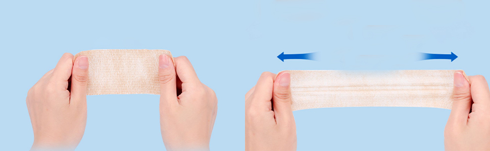 self adhesive bandage wrap