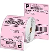 Phomemo 4x6 Thermal Label Printer Paper - 500 PCS Pink 4