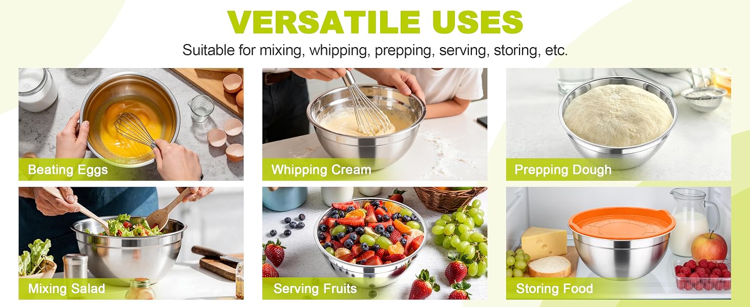 Stainless Steel mixing bowls