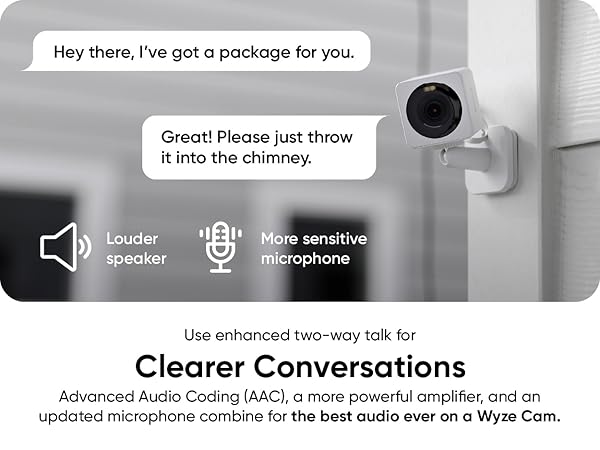 Wyze Cam OG Two Way Audio