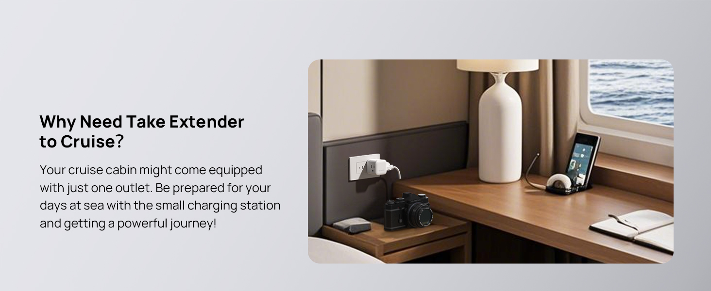 cruise outlet extender