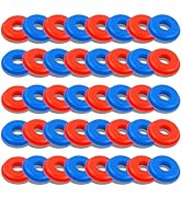 40PCS Glad Hand Seals for Glad Hand Air Hose,Rubber Gladhand Seals of Semi Truck Accessories,Air ...