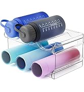 Fabspace Water Bottle Organizer, Stackable Water Bottle Holder for Kitchen Pantry, Fridge, Cabine...