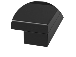 black bath mat