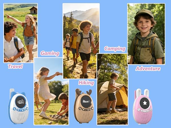 long range kids walkie talkies