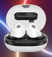 SteelSeries Arctis GameBuds for PlayStation/PC/Switch/Mobile — Quick-Switch 2.4GHz + Bluetooth 5....