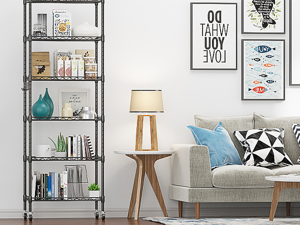 narrow shelf tower