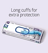 blue exam glove