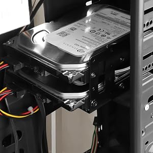 Installation of hard drive in personal computer