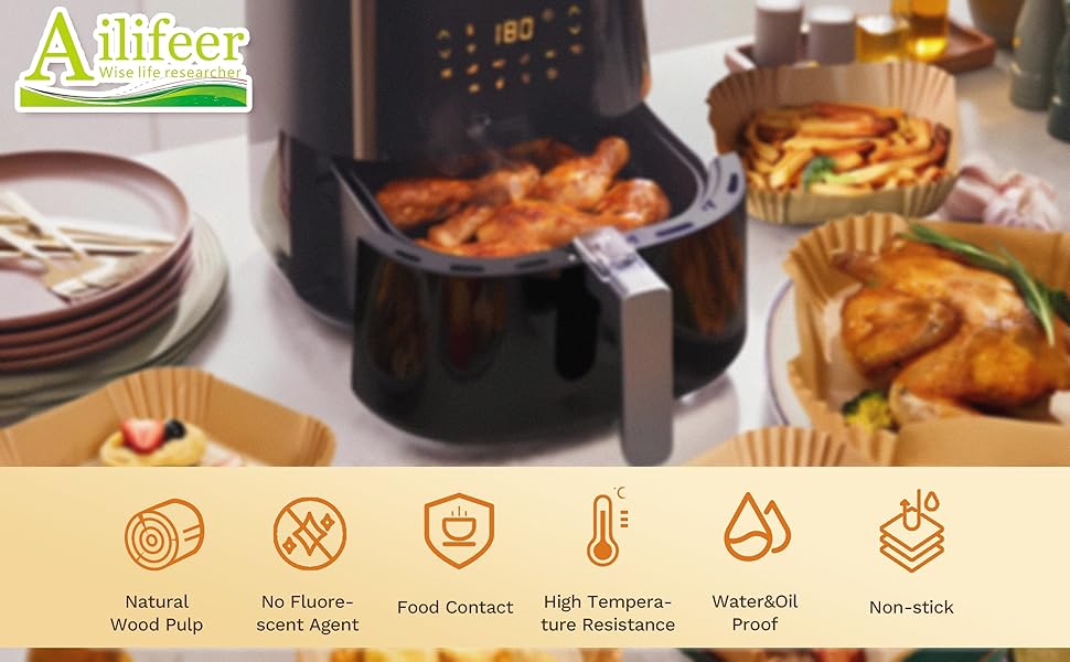 Air Fryer Disposable Paper Liner
