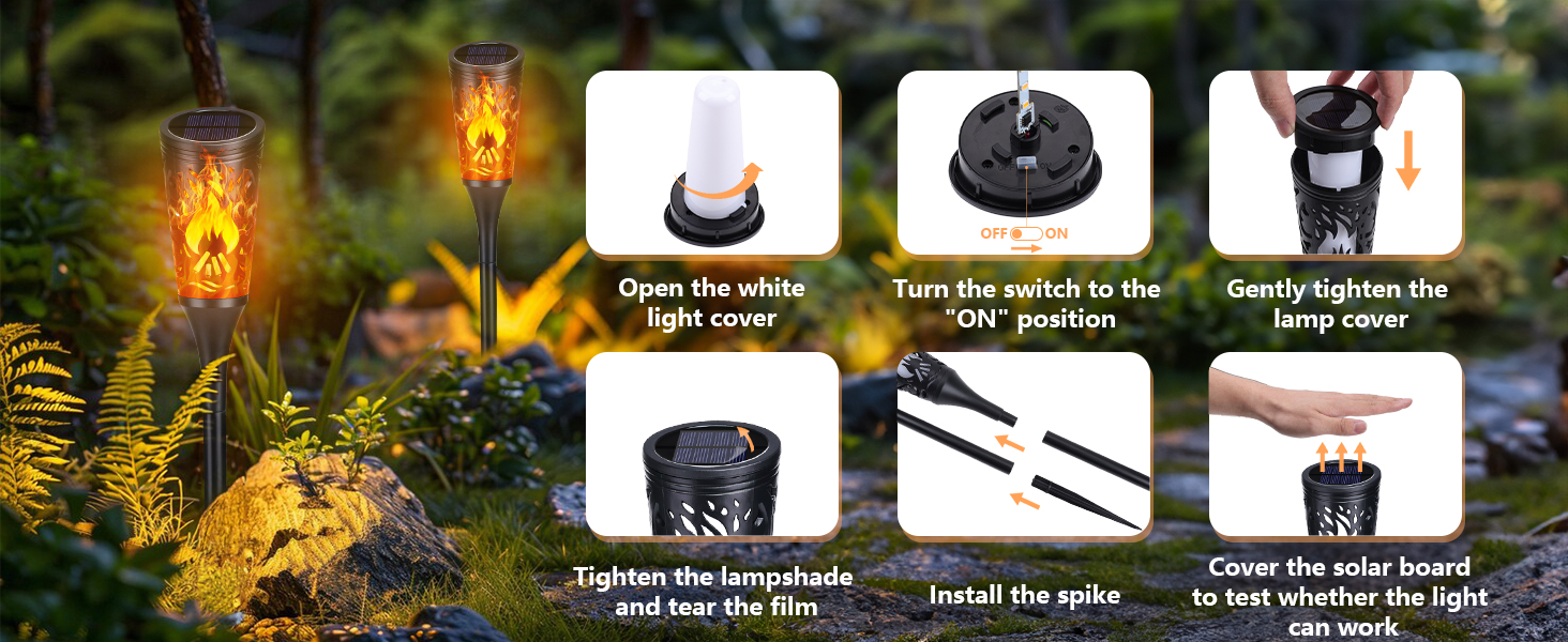 solar yard lights