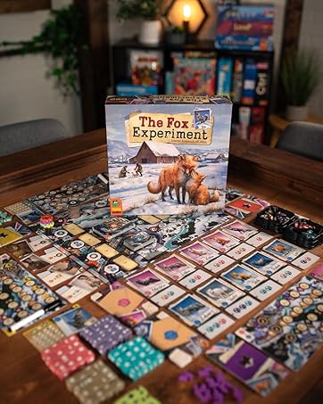 The Fox Experiment board game for kids and adults fun strategy games for family game night