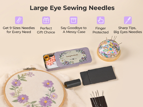 sewing needles