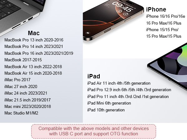 camera adapter to iphone 16e 16 pro max sd card reader micro sd card reader card reader computer