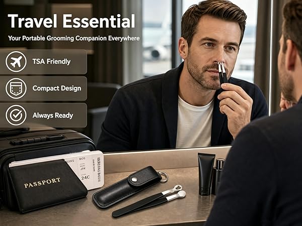 travel nose hair trimmer