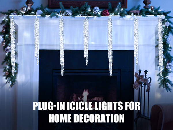 Icicle Christmas Decoration Lights