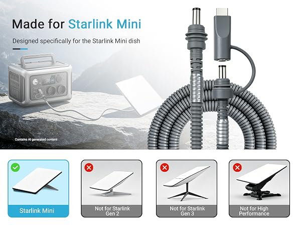 starlink mini cable