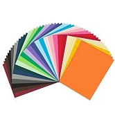 50 Sheets Construction Paper Assorted Colors, Goefun Colored Card Stock 25 Colors 80lb Multicolor...