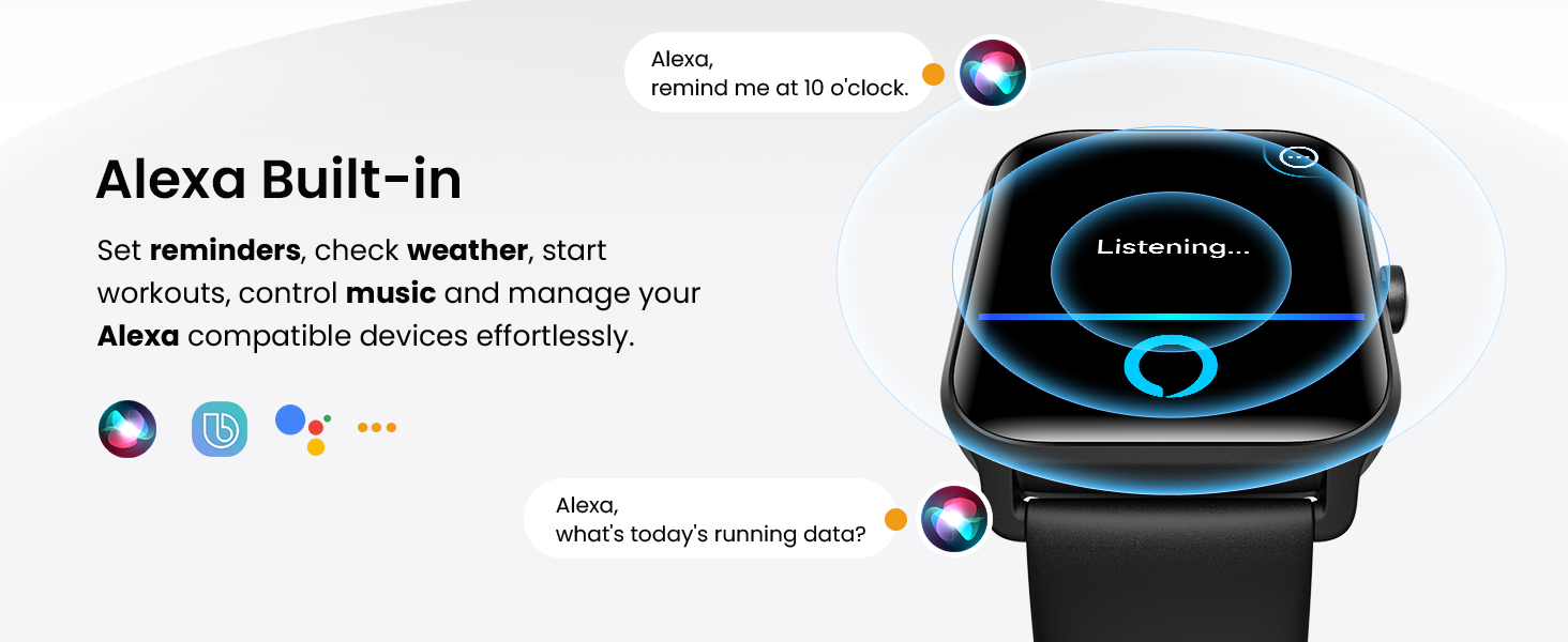 smart watch with Alexa