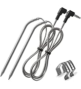 2 Pack High Temperature Meat Probe, Compatible with Camp Chef Wood Pellet Grills, Comes with 2pc ...