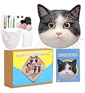 Needle Felting Kits for Beginners, Needle Felting Supplies Kits with Step-By-Step Video, Russian ...