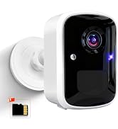Goalake Wireless Security Cameras, 3MP WiFi Battery Powered Camera with AI Motion Detection, 2-Wa...