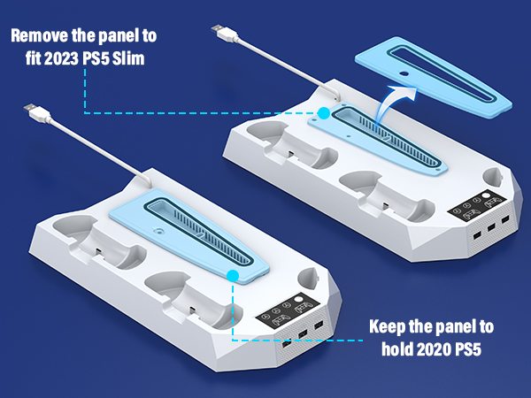 PS5 slim stand ps5 cooling station