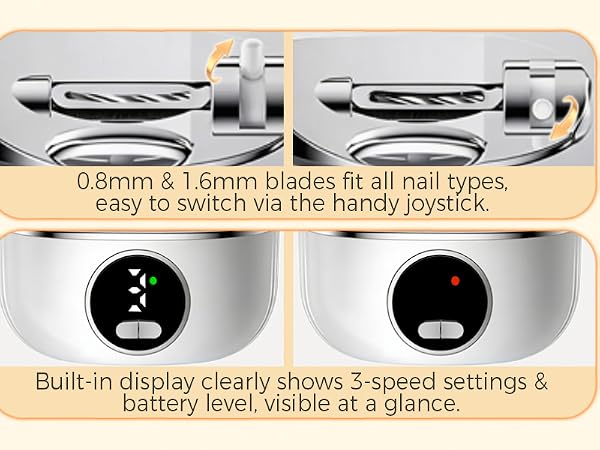 Electric nail clipper