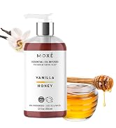 MOXE All Natural Hand Wash – Aromatic Vanilla Honey Scent – Gentle, Organic & Plant-Based – For K...