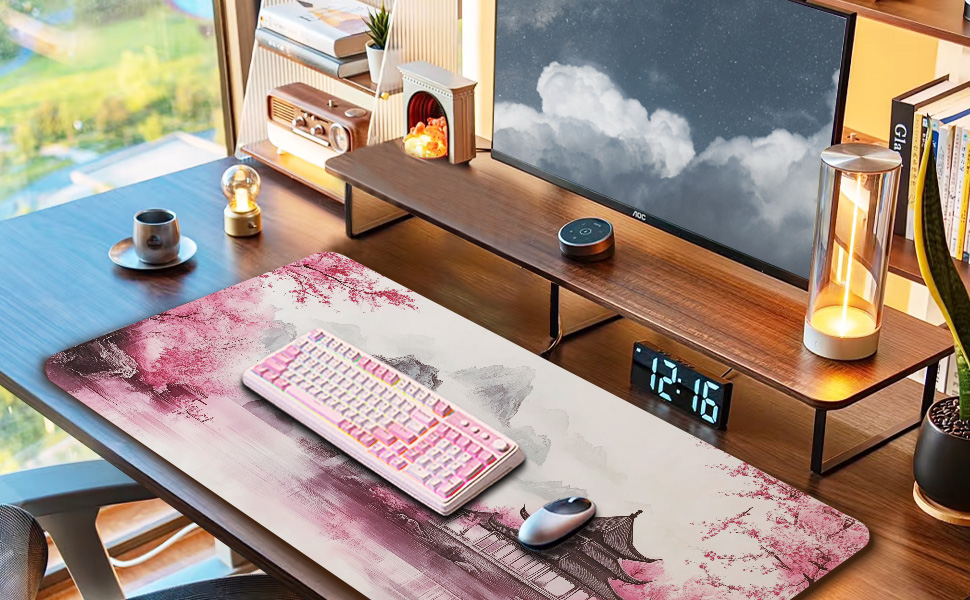 PALUXARAON mouse pad desk pad gaming desk pad desk mat