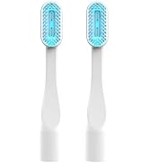 Great Gums Clinical Grade Gum Care Brush Head Replacements | Pack of 2 | Soft Bristles for Sensit...