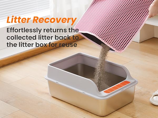 litter tracking mat