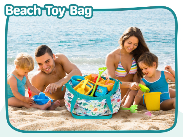 beach toy bag mesh