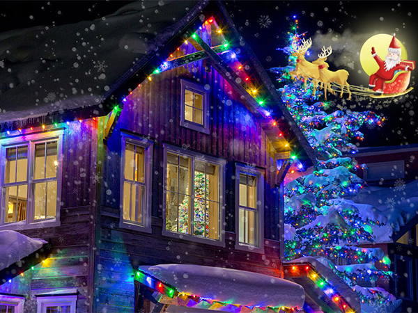 solar christmas lights