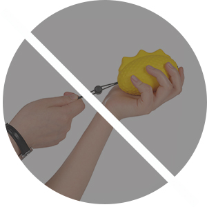 Stress Ball for Adults and Seniors with the Adjustable Wrist Strap