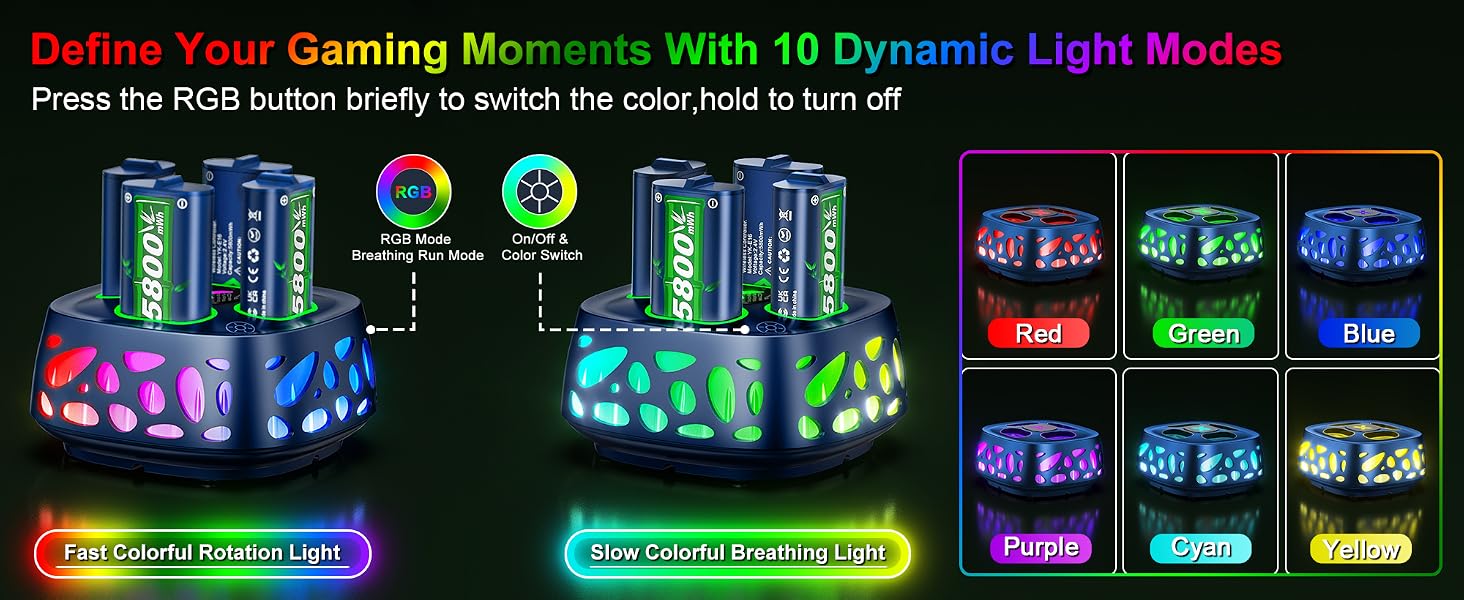 Define Your Gaming Moments With 10 Dynamic Light Modes