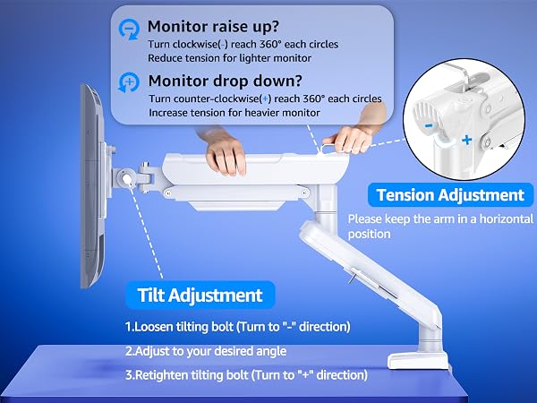 single monitor arm