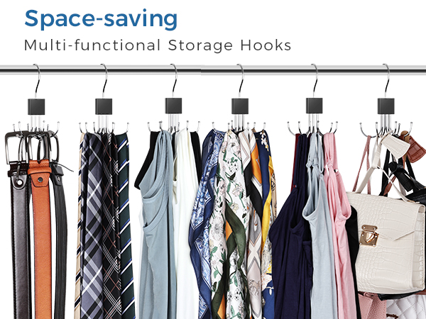 belt holder for closet