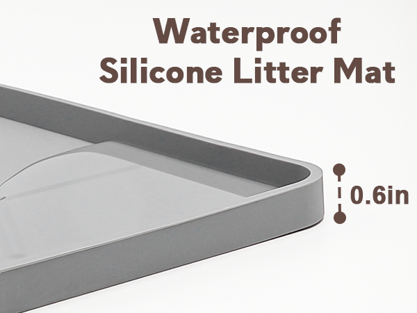 cat litter mat