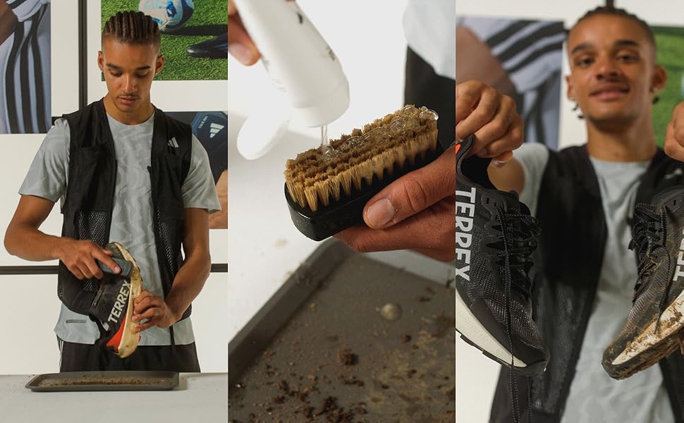 adidas Care by DFNS A+ Content CLEANING KIT Triptych Image