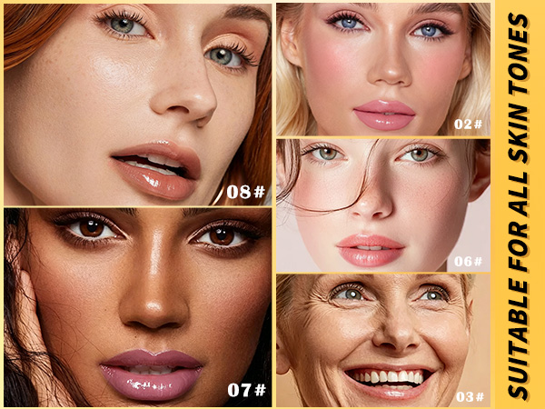 Honey Tinted Lip Balm for Women, Hydrating Lip Oil Stick Lipstick