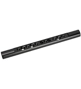 NICEYRIG 6.2 Inch 15mm Cheese Rod with 1/4 3/8 Locating Hole, M12 Inner Thread Aluminum Alloy 15m...