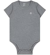 Nest Designs Basics Short Sleeve Onesie | Soft Bamboo Viscose Cotton Blend Baby Outfit