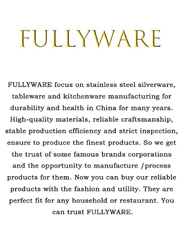 FULLYWARE Flatware