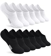 No Show Socks Womens Cushioned Low Cut Athletic Hidden Liner for Sneakers Footies Ankle Invisible...