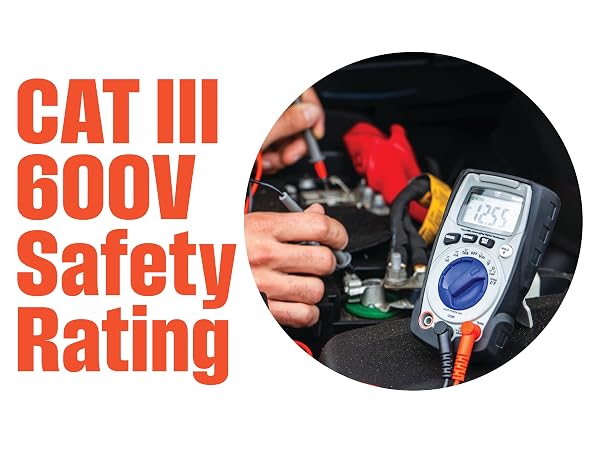 Cat 3 600v safety rating