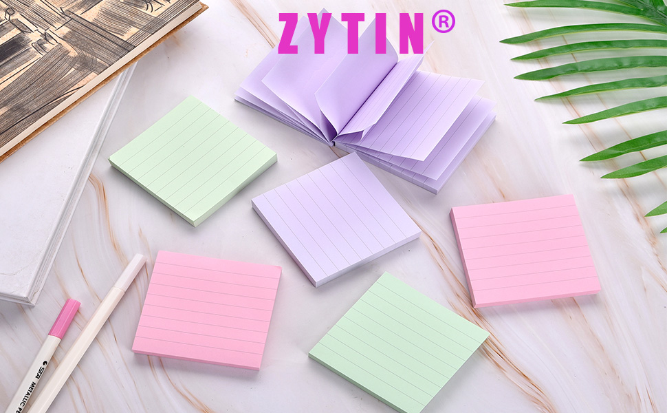 Pop up sticky notes with lines