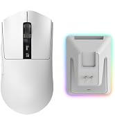 TECWARE EX1 Lightweight Gaming Mouse, 26K DPI Wireless Mouse, OLED Screen Display, 59g Lightweigh...